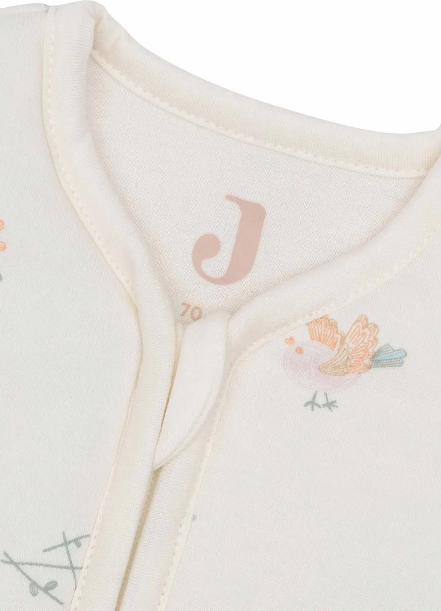 Jollein Baby Slaapzak Winter Lovely Birds 110cm - Afritsbare mouw