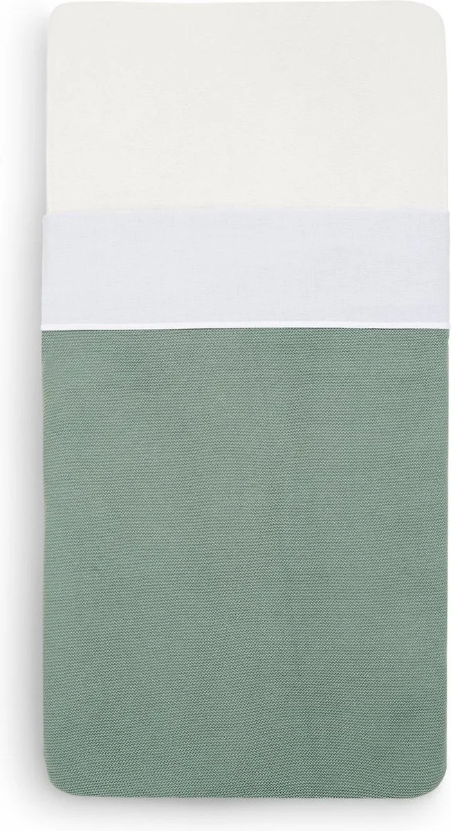 Jollein Baby Laken Wieg 75x100cm - Wit