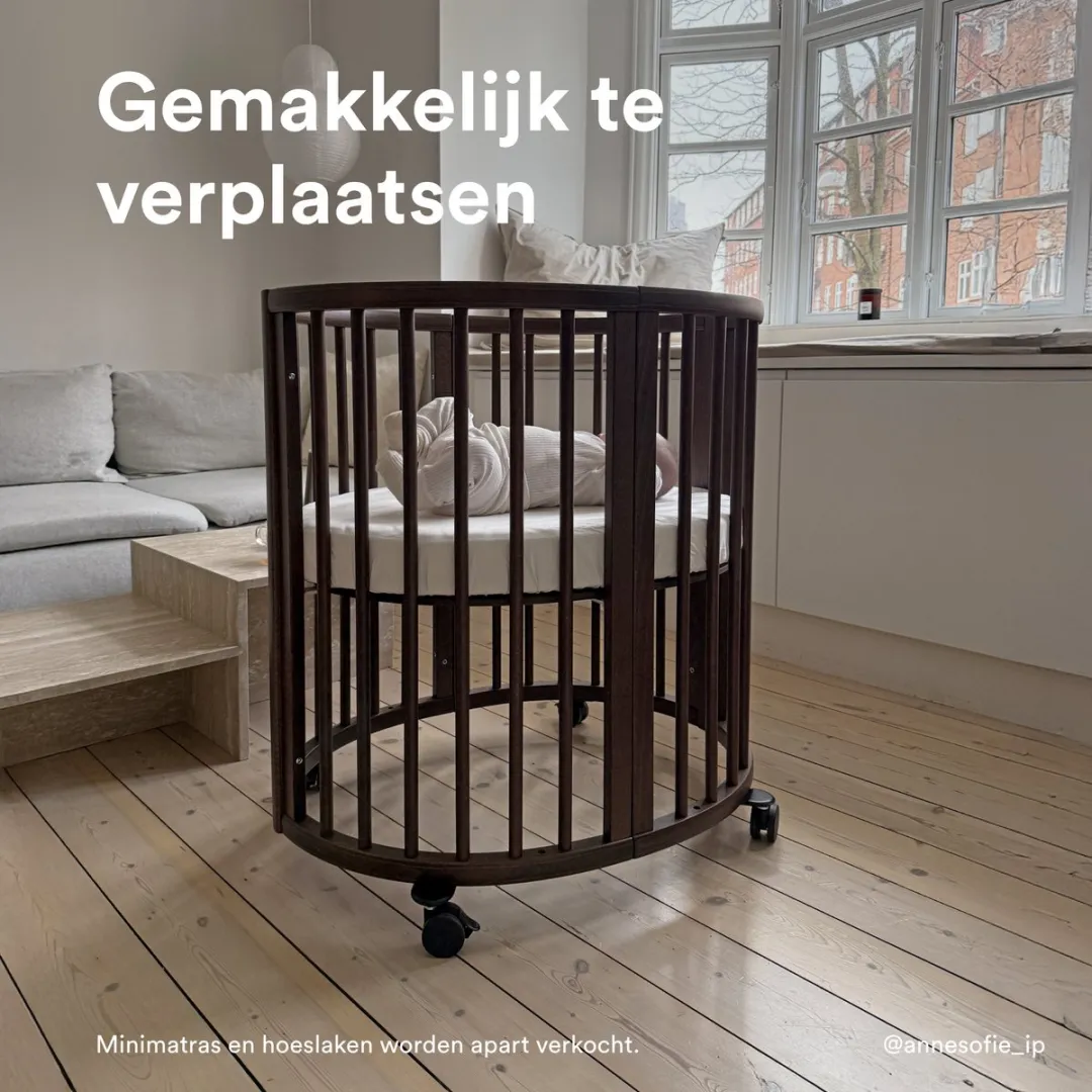 Stokke Sleepi Mini Wiege Warm Brown - 0-6 maanden