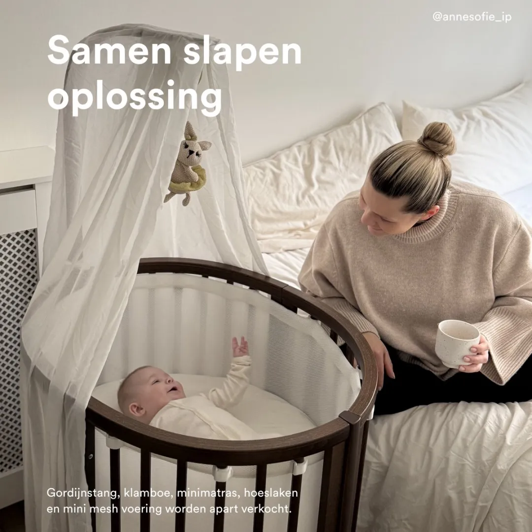 Stokke Sleepi Mini Wiege Warm Brown - 0-6 maanden
