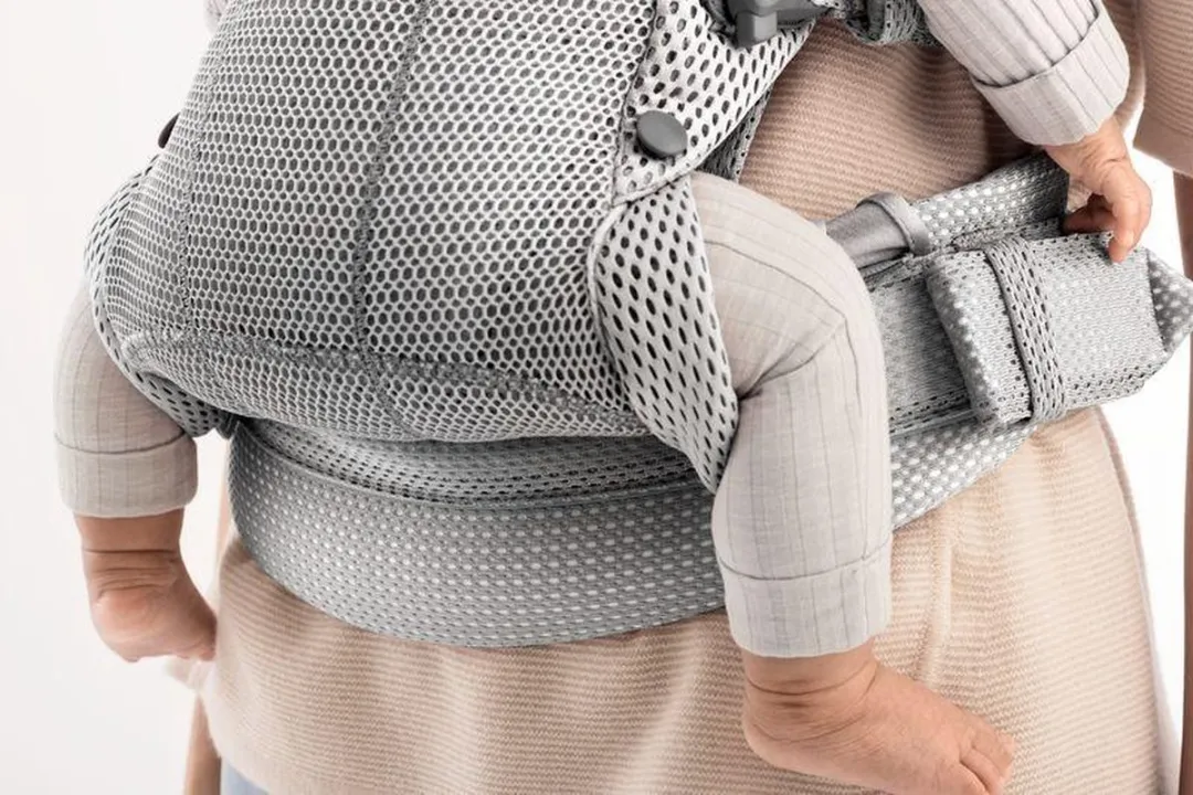 BabyBjörn Draagzak Harmony 3D Mesh - Zilver