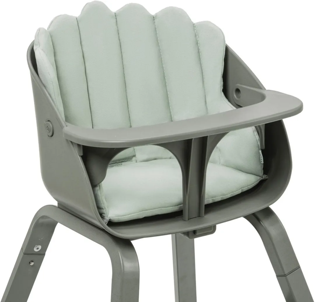 Elodie Grace Kinderstoel Kussen Mineral Green