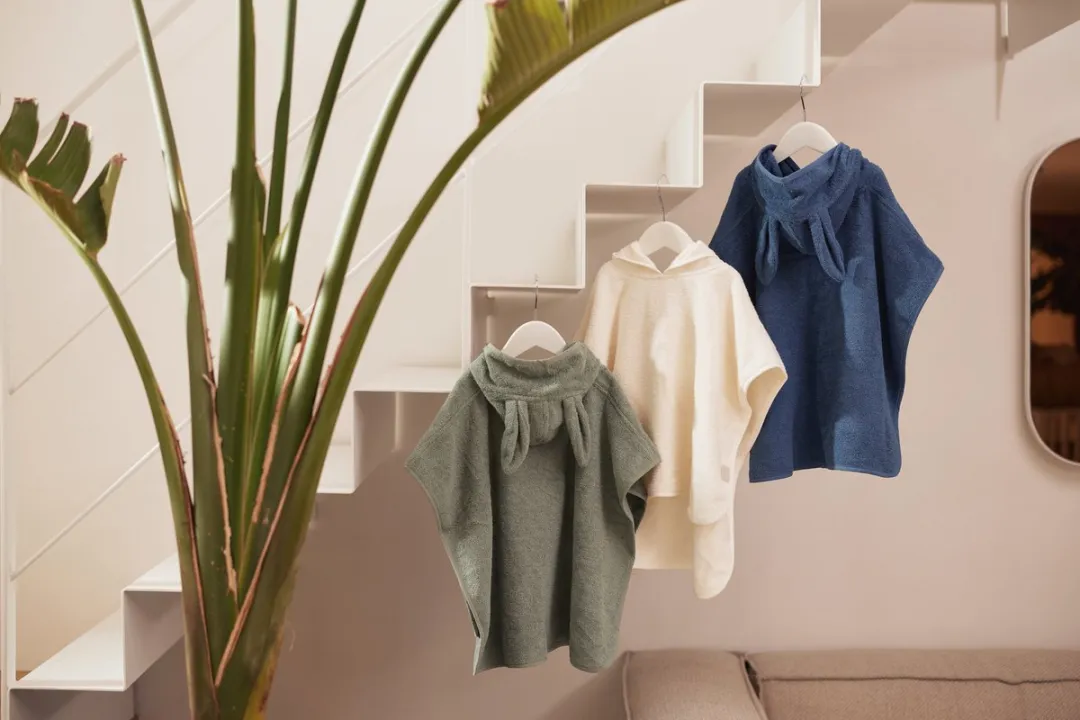 Jollein Badponcho Ash Green - 2-3 jaar