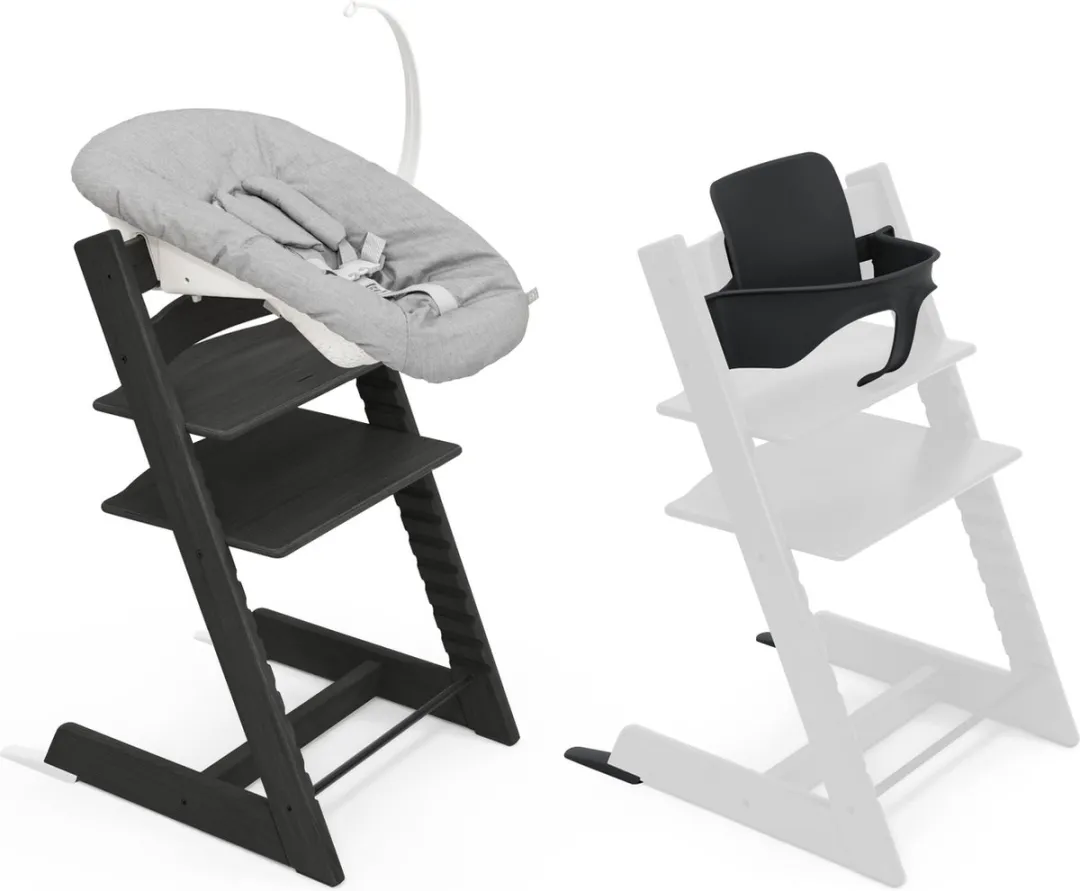 Stokke Tripp Trapp Kinderstoel Zwart