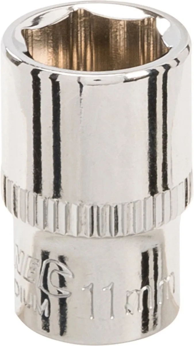 Silverline Zeskantige 1/4" Metrische dop 11 mm