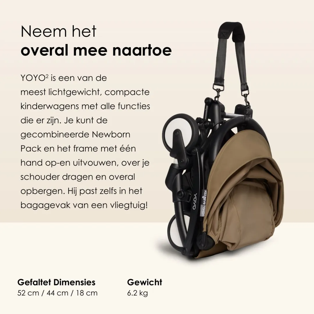 Babyzen YOYO2 Kinderwagen - Toffee 6+ Kleurenpakket