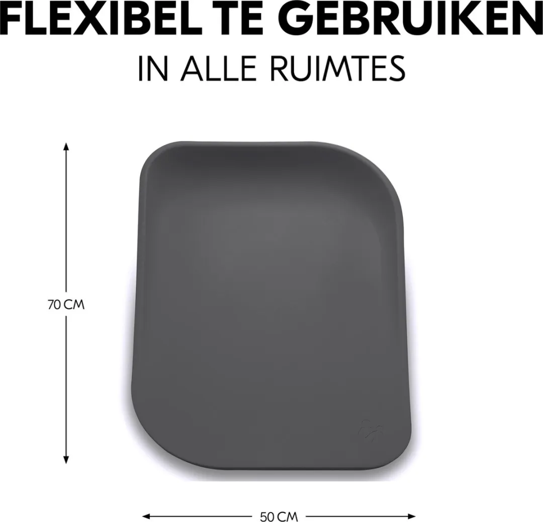 Hauck Change N Clean Verschoonkussen 50x70cm - Anthracite - afbeelding 6 van 6