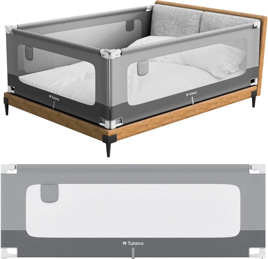 Tulano Cover 40 Baby Bedhek 200cm - Grijs