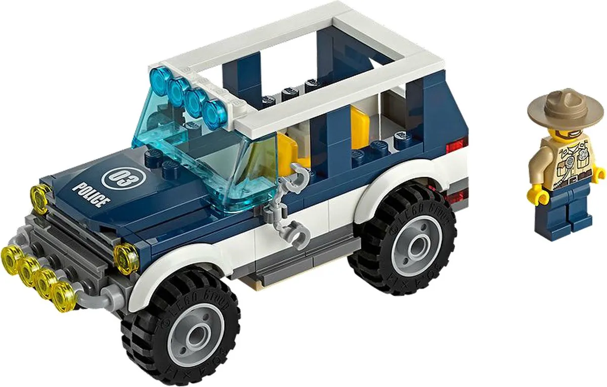 LEGO City Moeraspolitie Hoofdbureau 60069 - 707 Stukken