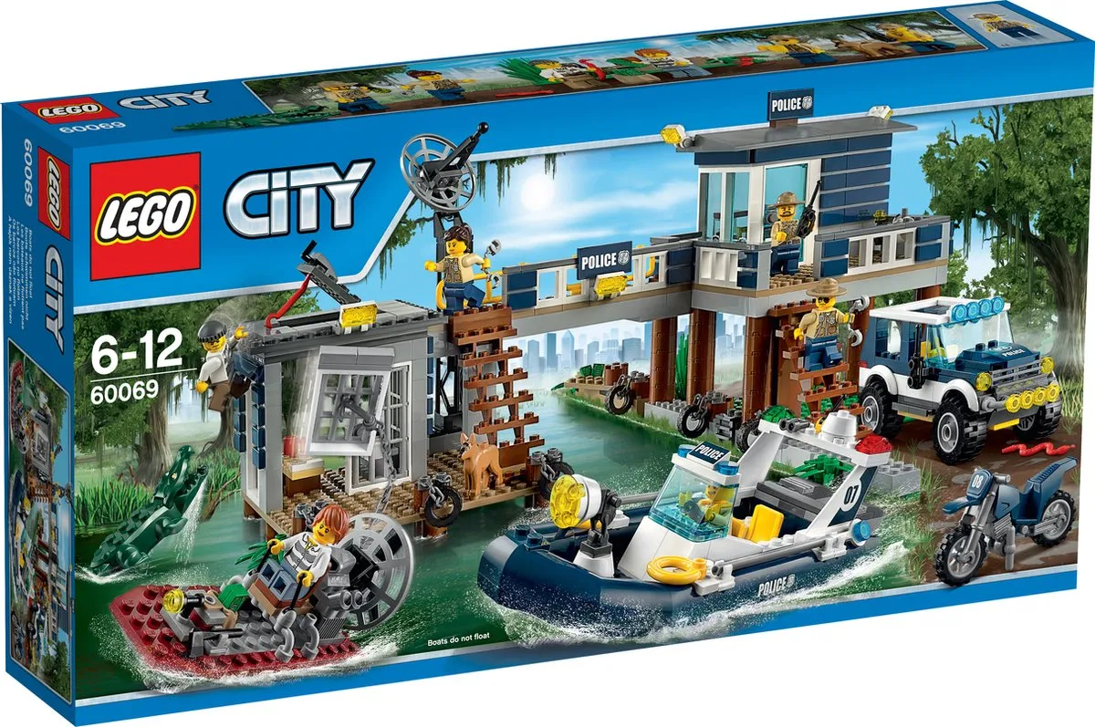 LEGO City Moeraspolitie Hoofdbureau 60069