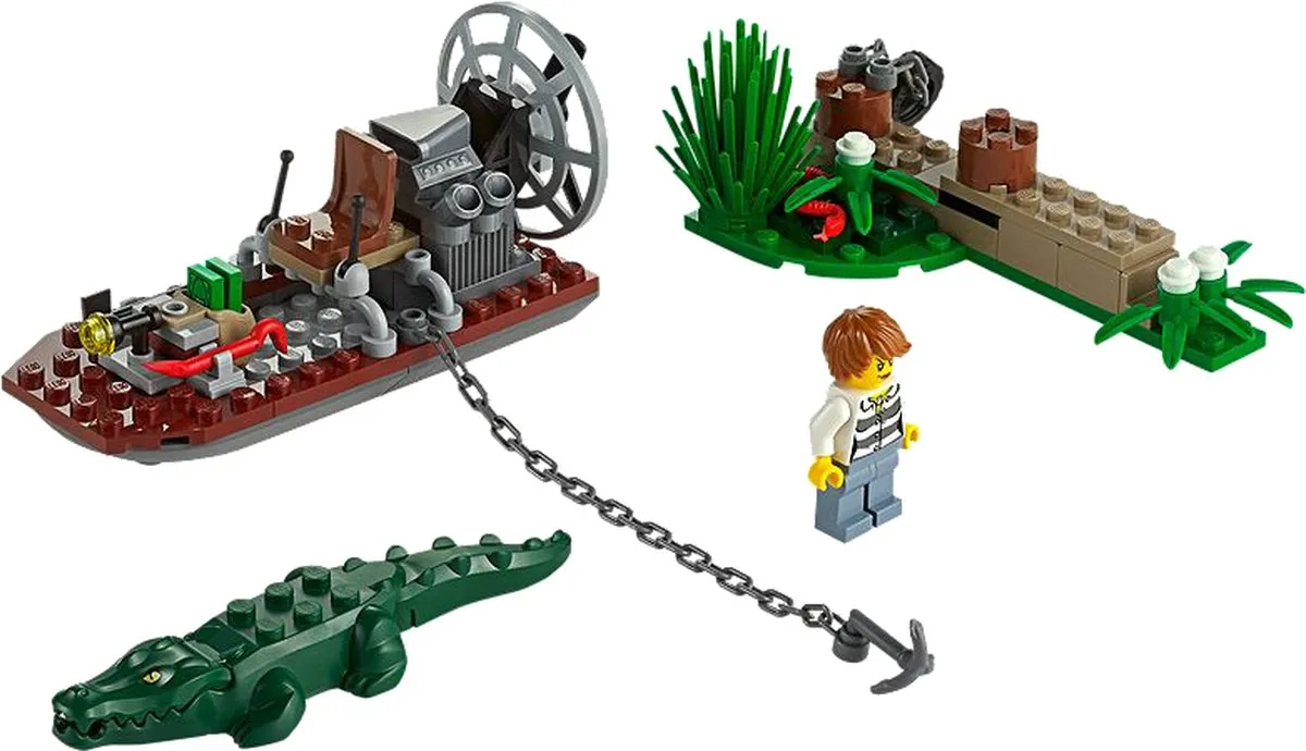 LEGO City Moeraspolitie Hoofdbureau 60069 - 707 Stukken