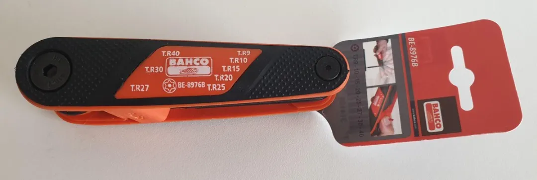 Bahco BE-8976B Haakse Torx Sleutels
