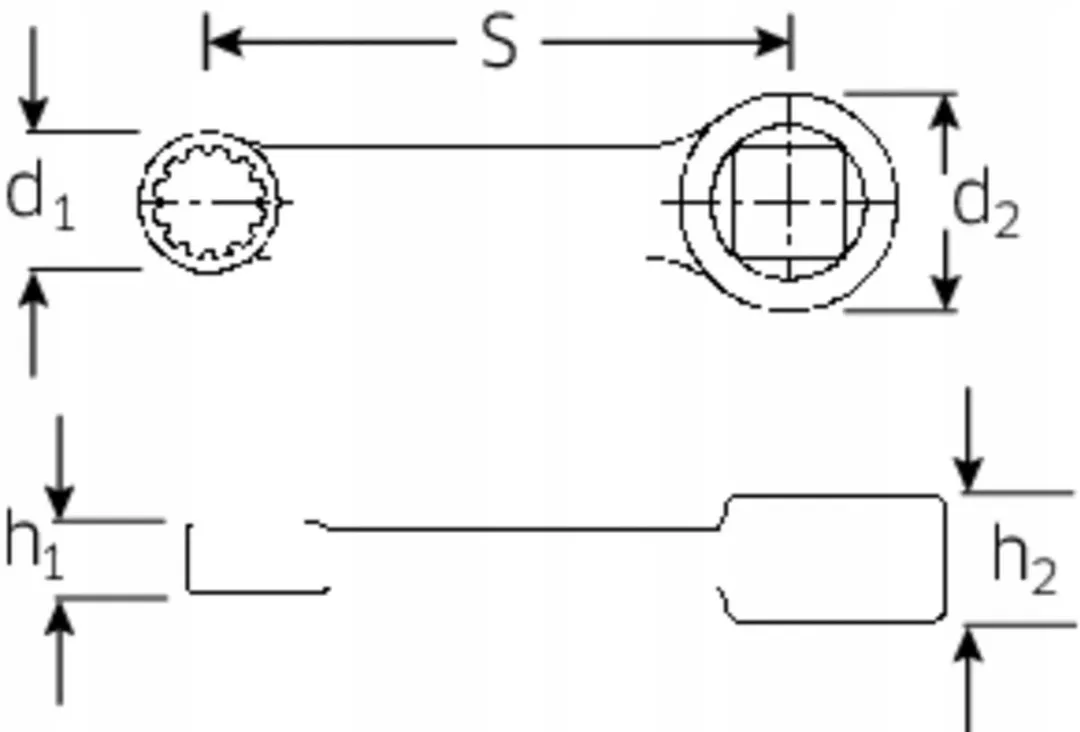 Stahlwille Steeksleutel 3/8" Spline 7mm