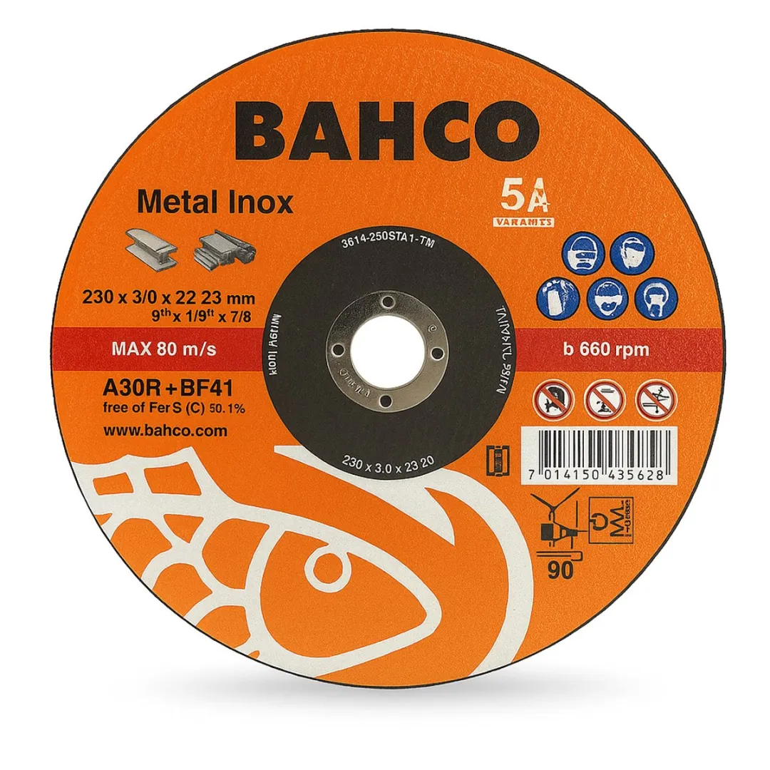 Bahco Slijpschijf 230mm x 3mm Metaal