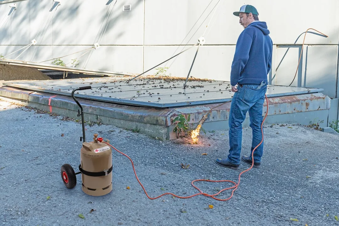 Rothenberger Gasflestrolley - 30kg - Zwart - afbeelding 3 van 5