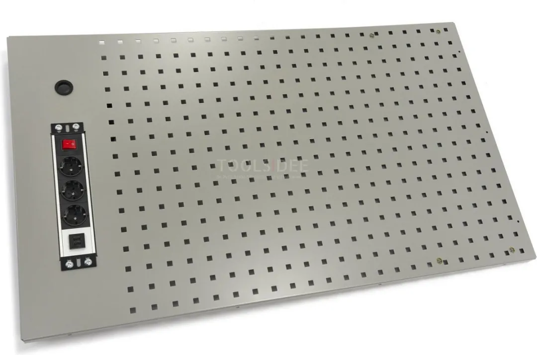 HBM Gereedschapsbord 105x61cm - met stekkerdoos