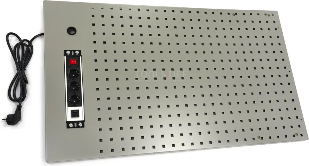 HBM Gereedschapsbord 105x61cm - met stekkerdoos
