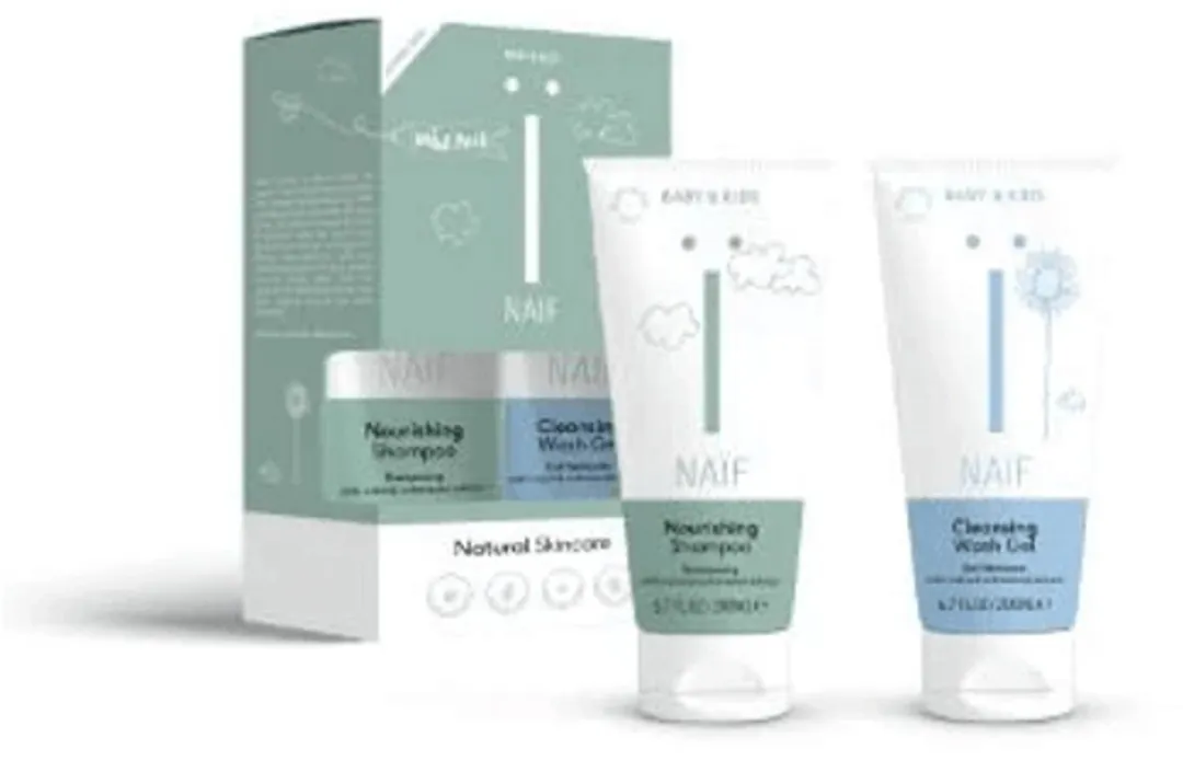 Naïf Baby Shampoo & Wasgel Set 2x200ml