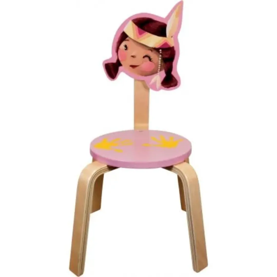 New Classic Toys Kinderstoel Indiaantje