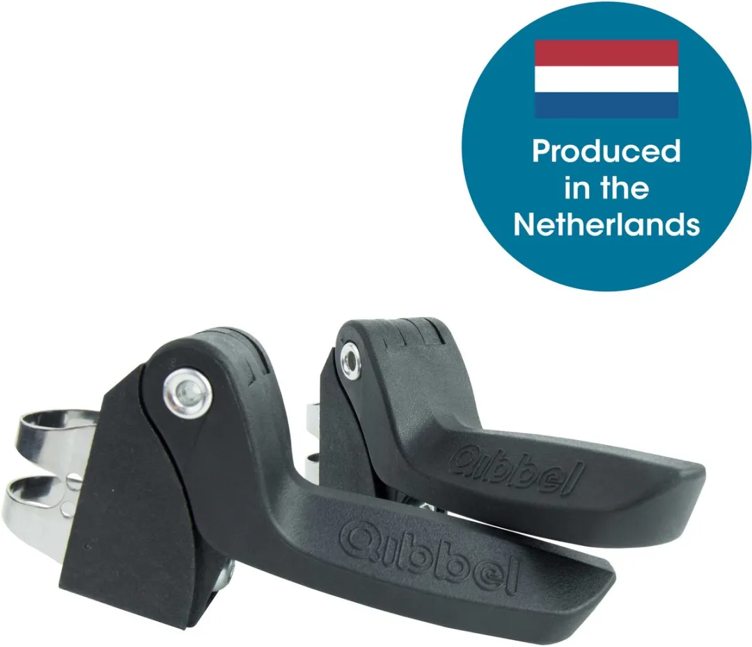 Qibbel Junior 6+ Fietsstoeltje Achter - Anthracite