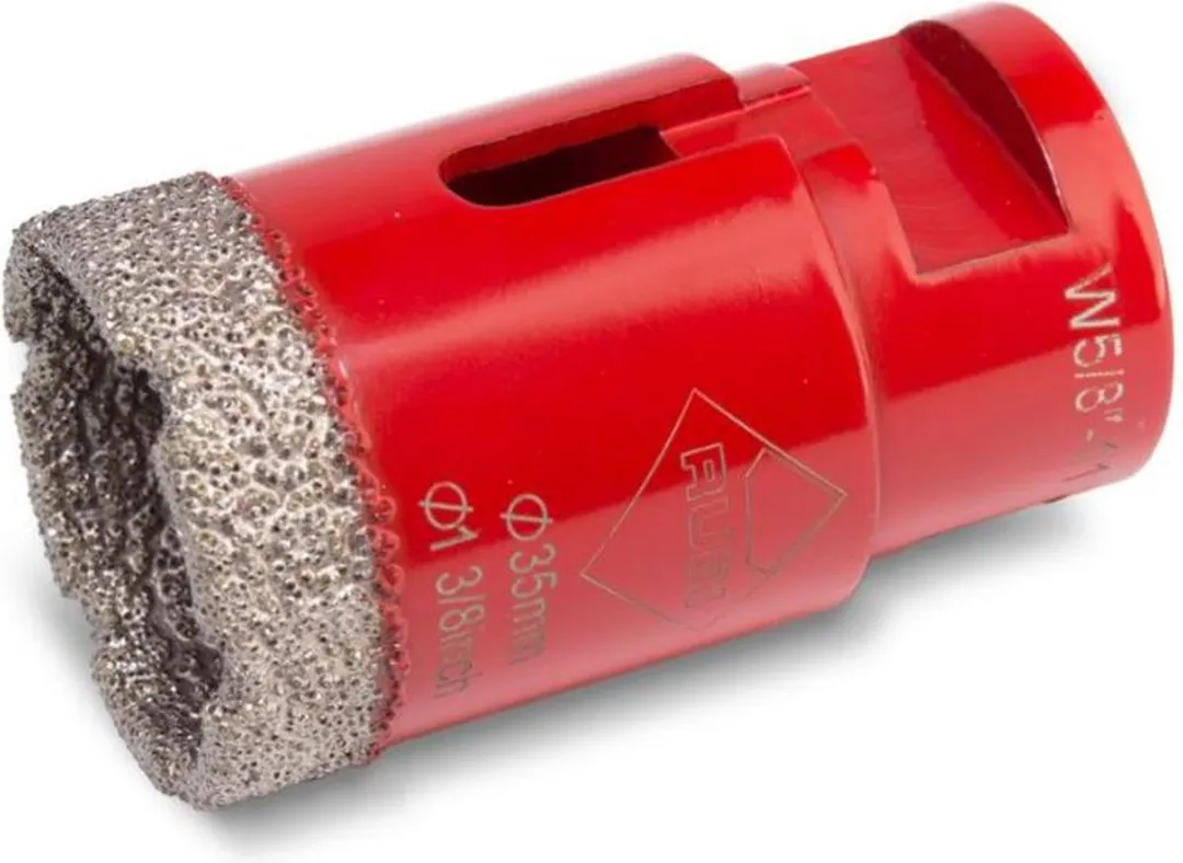 Rubi 4912 Diamantboor M14 35mm - Rood