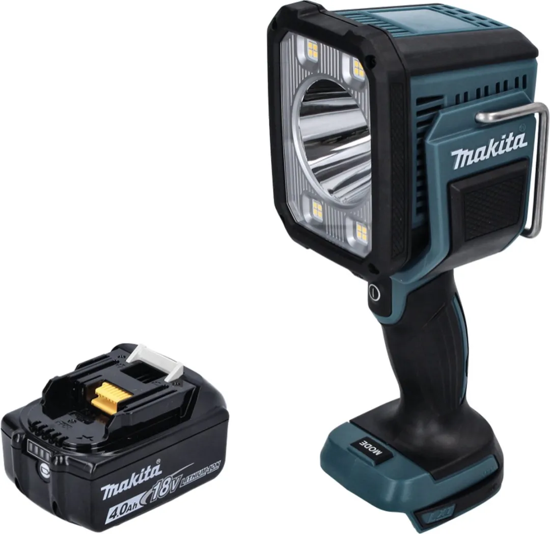 Makita DML 812 LED Handlamp 18V 1250lm - 4.0Ah Accu