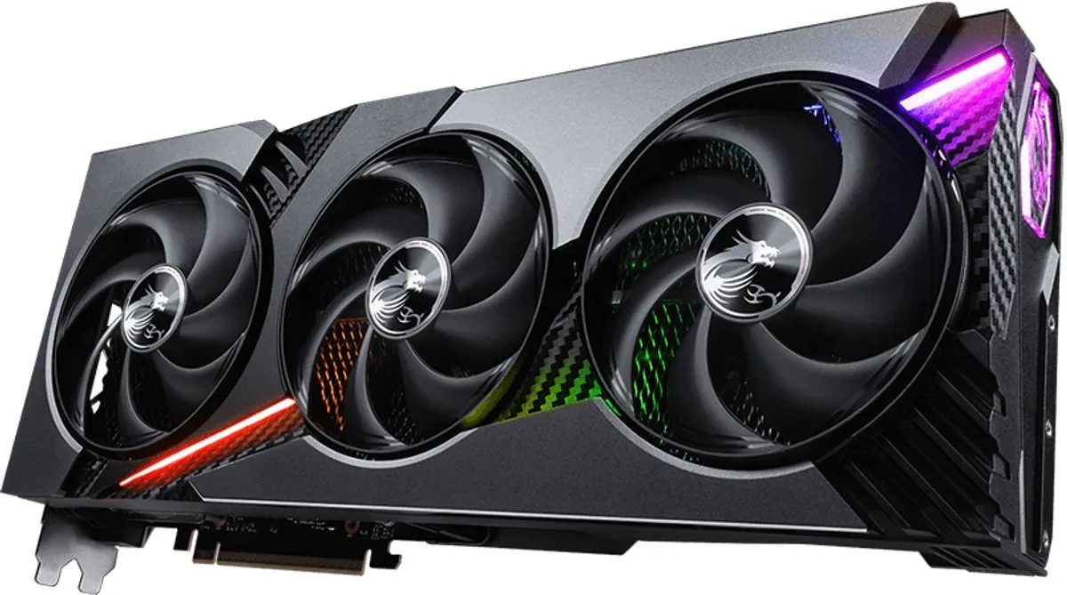 MSI GeForce RTX 5080 16G VANGUARD Videokaart - 16GB GDDR7