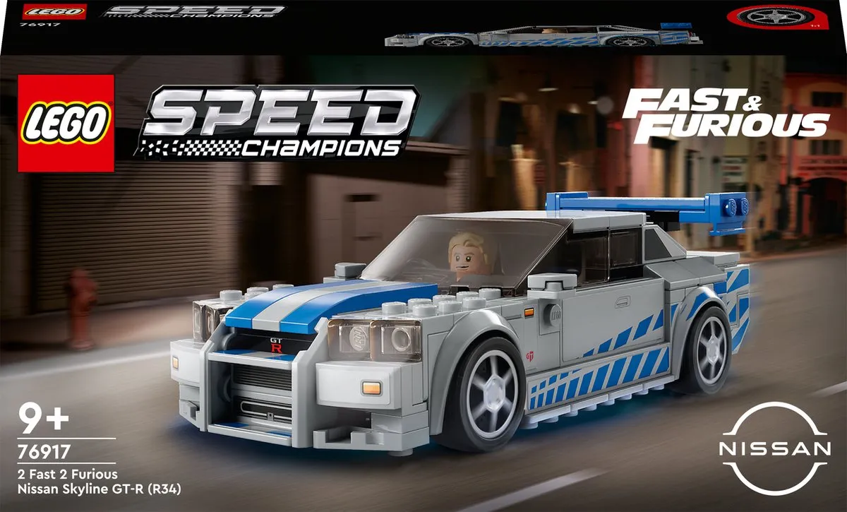 LEGO Speed Champions Nissan Skyline GT-R 76917 - 319 Stukken