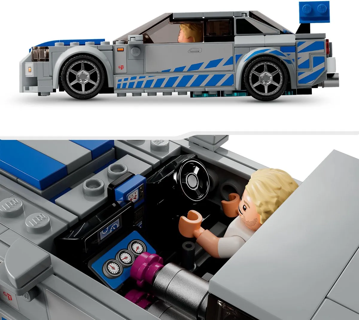 LEGO Speed Champions Nissan Skyline GT-R 76917 - 319 Stukken - afbeelding 6 van 6