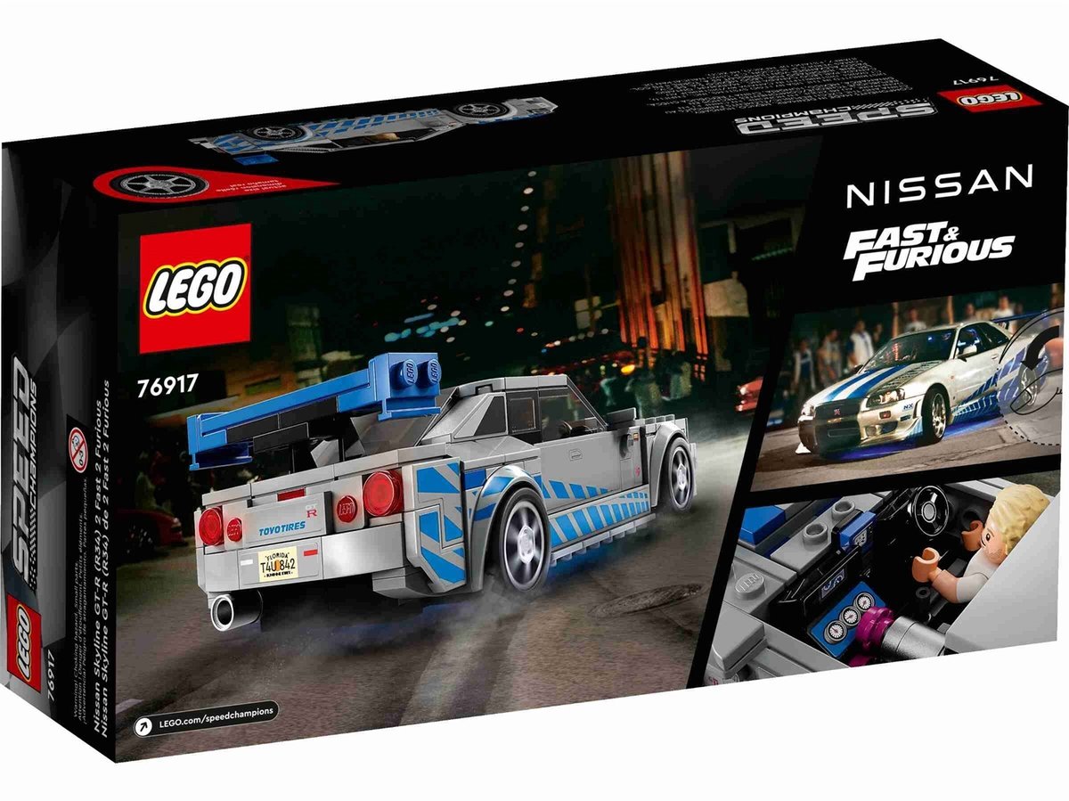 LEGO Speed Champions Nissan Skyline GT-R (R34) - 76917