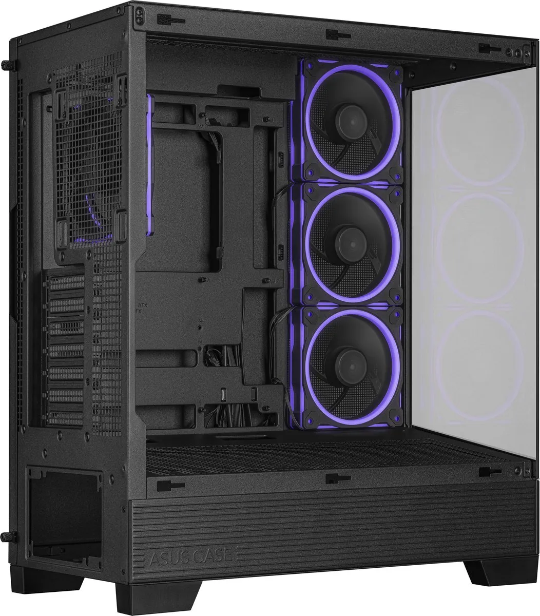 ASUS A31 Plus TG ARGB PC Behuizing - Medi Tower - Wit