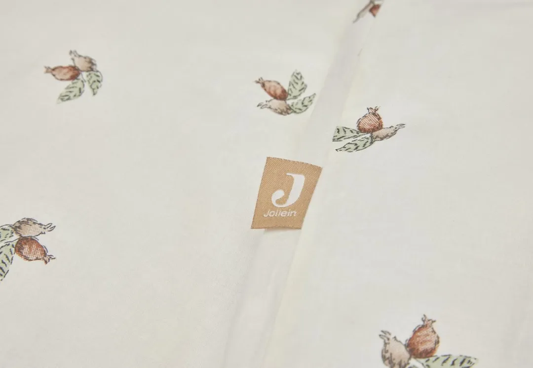 Jollein Dekbedovertrek Ledikant 100x140cm - Rosehip