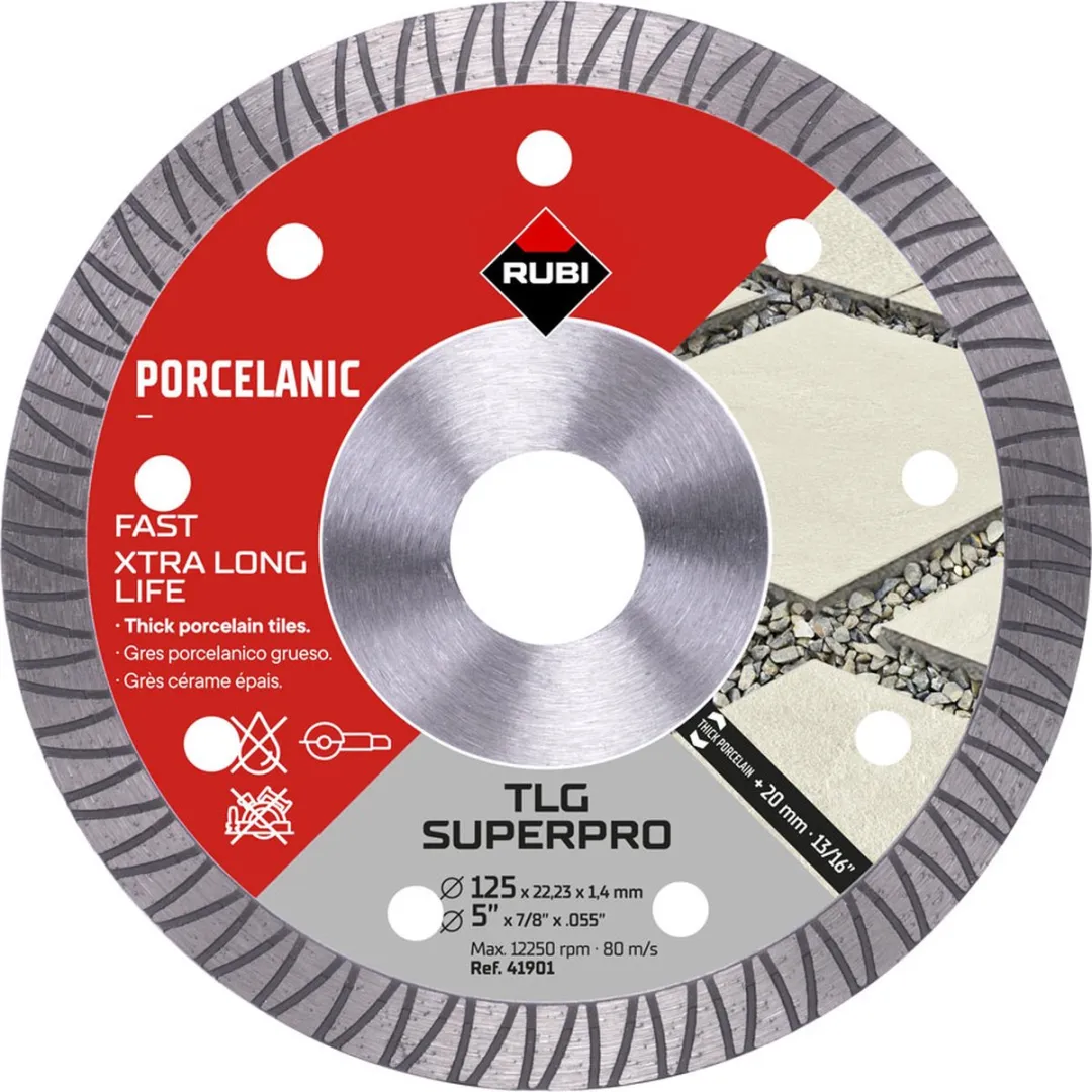 Rubi TLG Diamantschijf 125mm x 22,2mm