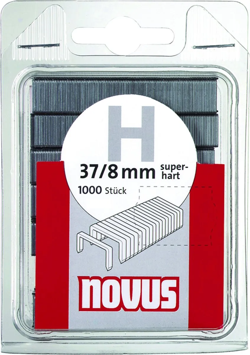 Novus Dundraad Nieten H 37/14mm - 1000 Stuks