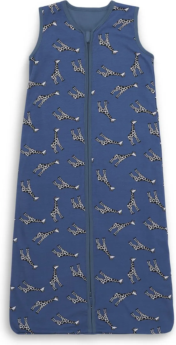 Jollein Zomerslaapzak Jersey 70cm Giraffe - Jeans Blue - afbeelding 6 van 6