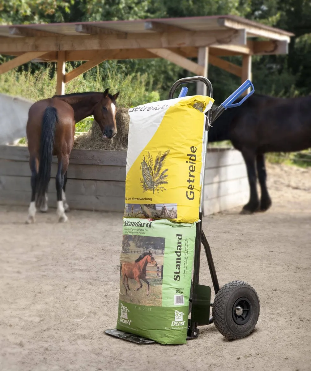 Westfalia Steekwagen Compact 200kg - Zwart/Blauw
