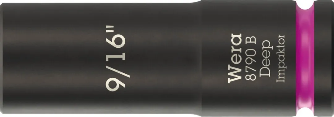 Wera Impaktor Steckschlüsseleinsatz 8790 B 6-kant 3/8" 9/16"