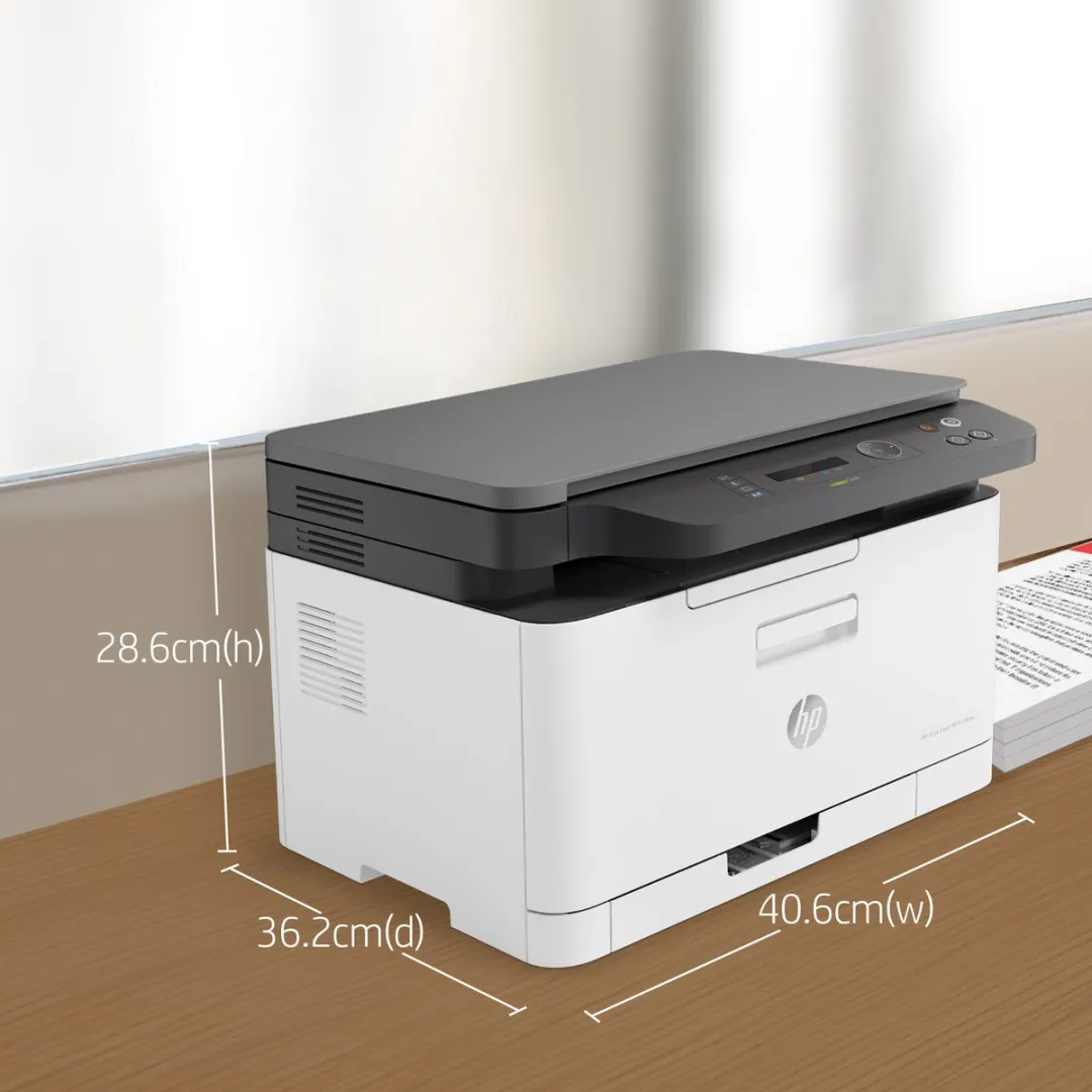HP Color Laser MFP 178nw Kleuren Laserprinter - Wit