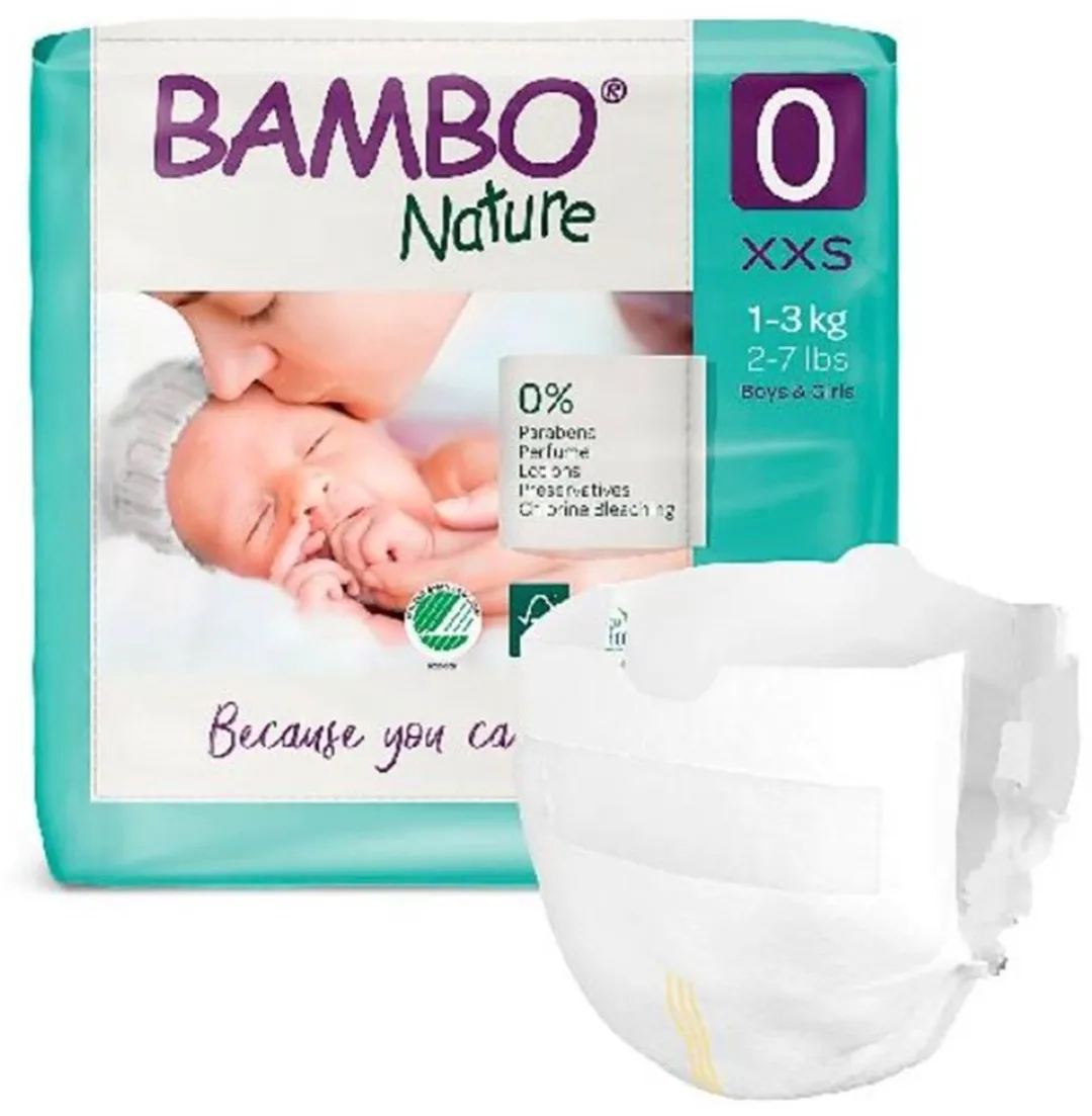 BAMBO Nature Premature Luier XXS 0-3kg