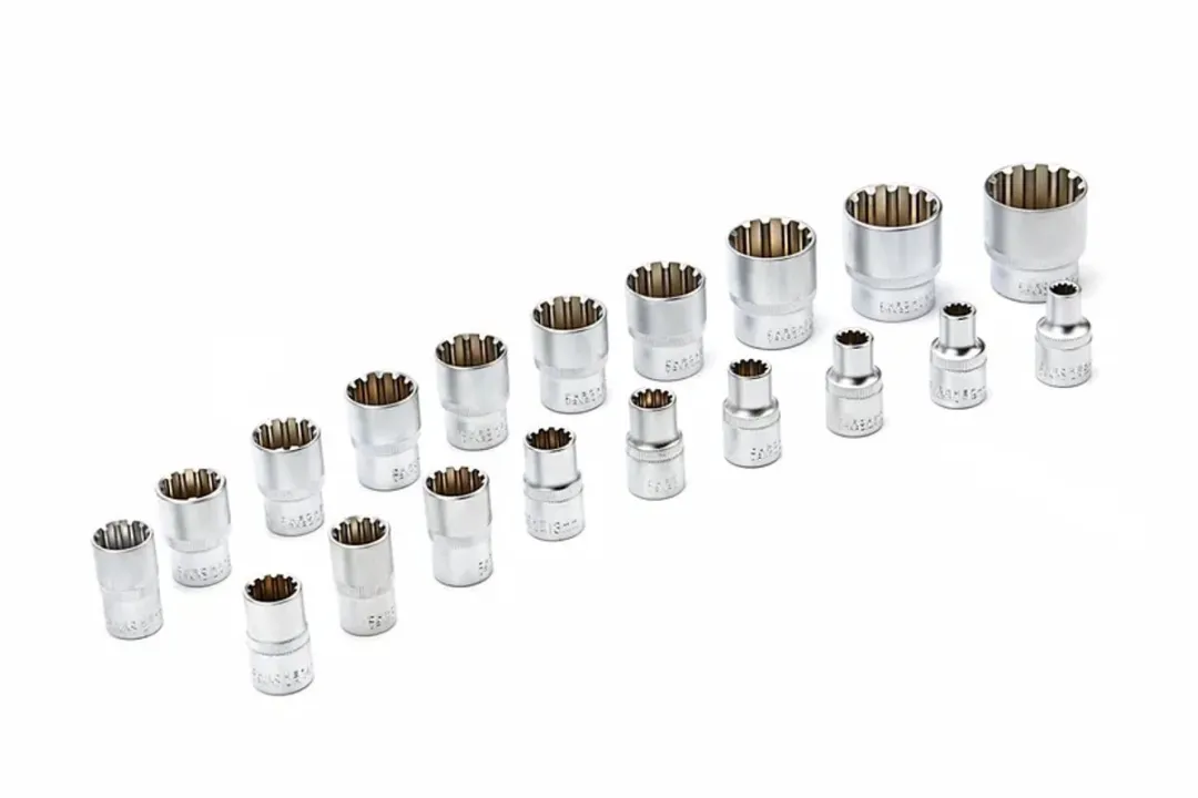 HBM Multilock Doppenset 1/2" 8-32mm - 19-delig - Zwart