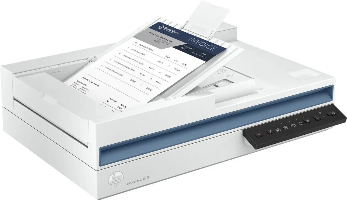 HP Scanjet Pro 2600 f1 20G05A#B19 Scanner - A4 - Wit - afbeelding 6 van 6