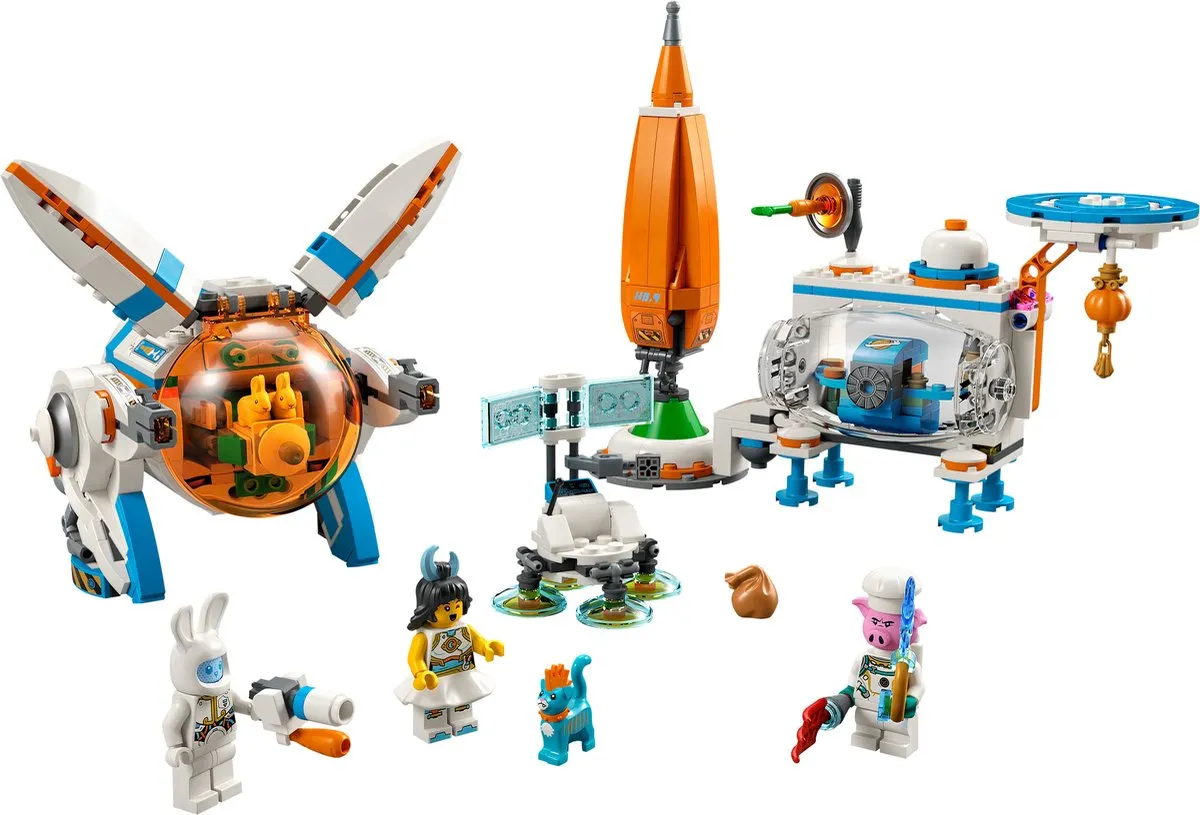 Chang'e Maantaartfabriek 80032 - 609 Stukken - 3 Minifiguren
