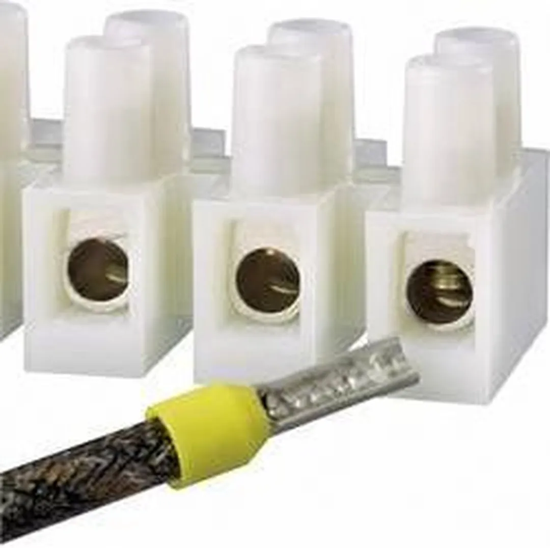 Tru Components 620831 Kroonsteen 12-polig - 4-10 mm² Wit