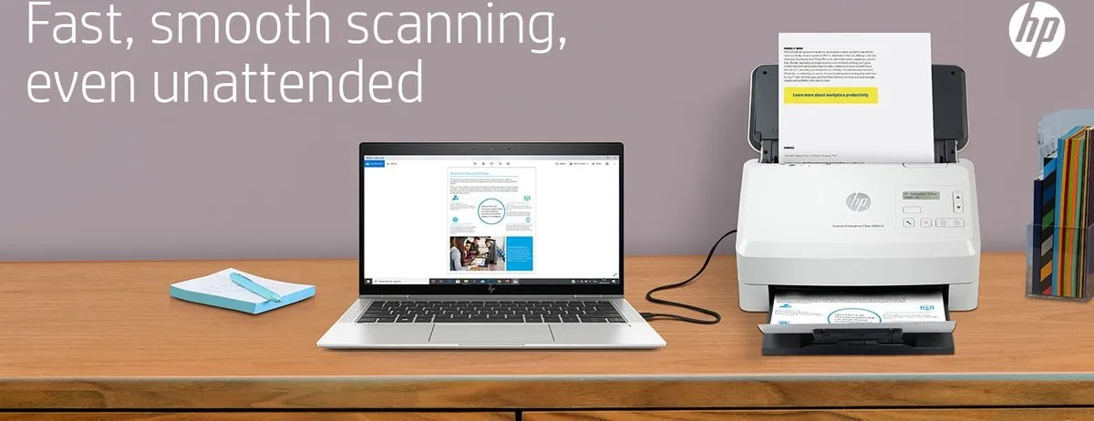 HP ScanJet Enterprise Flow 5000 s5 6FW09A Paginascanner - Wit