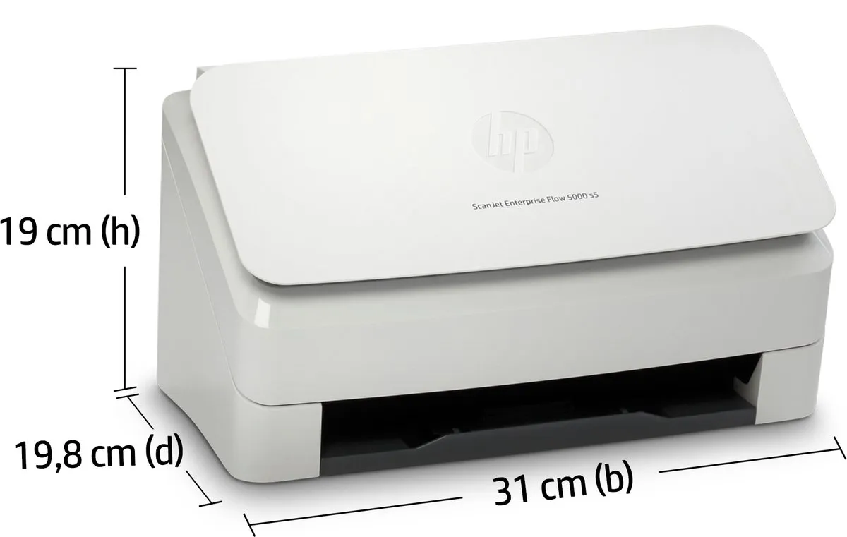 HP ScanJet Enterprise Flow 5000 s5 6FW09A Paginascanner - Wit