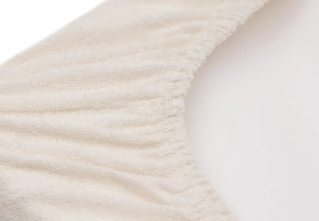 Jollein Aankleedkussenhoes Badstof 50x70cm - Oatmeal - 2 Stuks