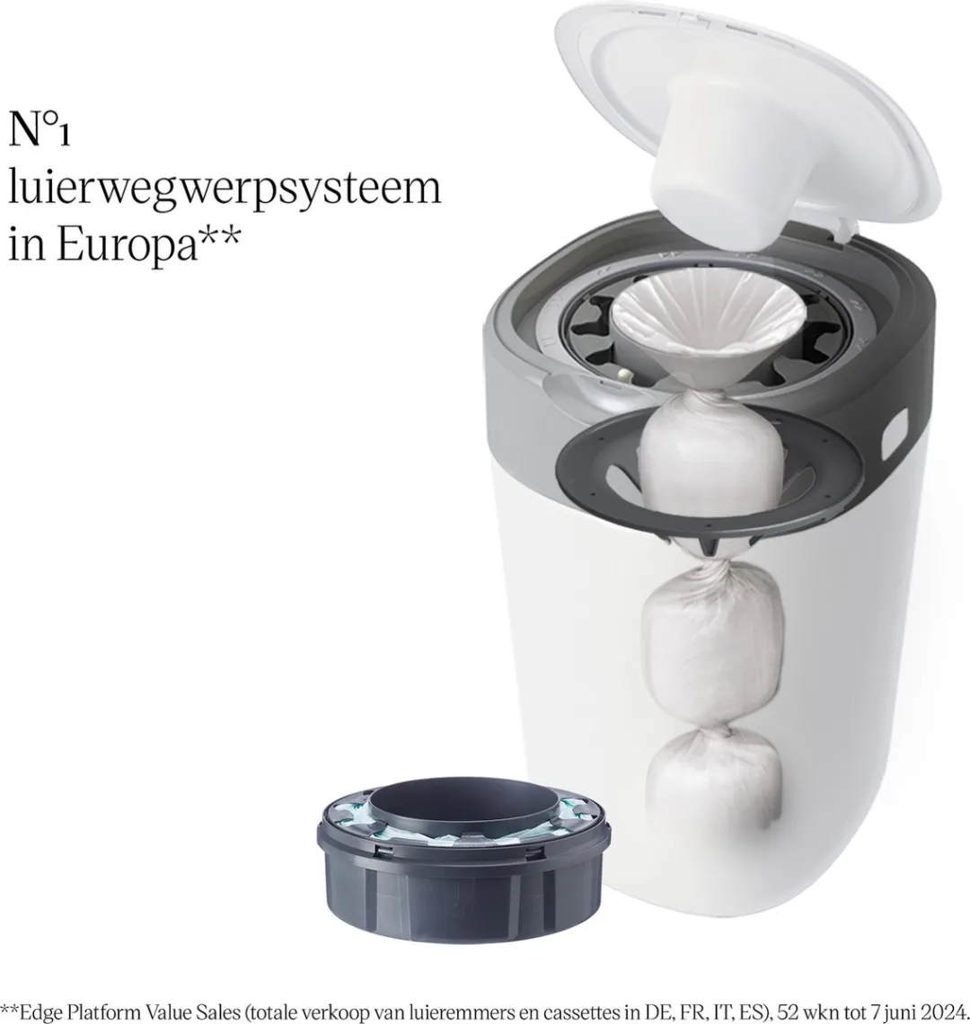 Tommee Tippee Twist & Click Luieremmer 33 Stuks - Wit