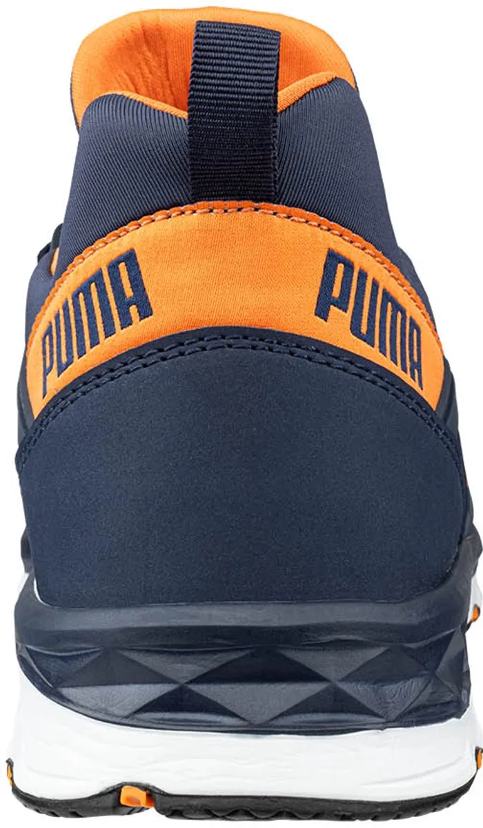 PUMA Chase Low S1PS 643780 - Blauw/Oranje - Maat 42