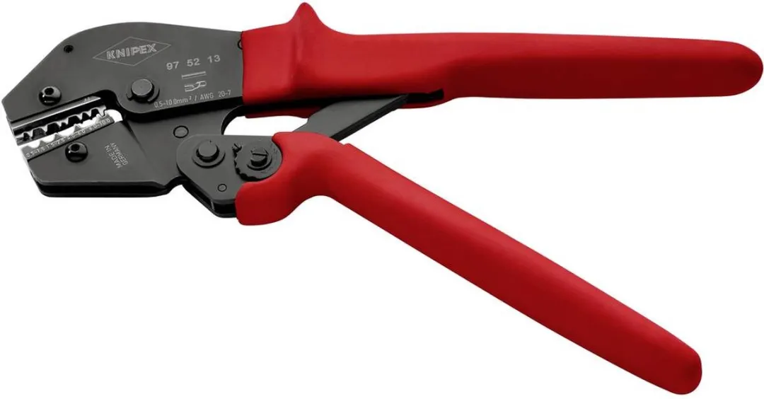 Knipex 97 52 13 Krimptang Ongeïsoleerd - 1 Stuk