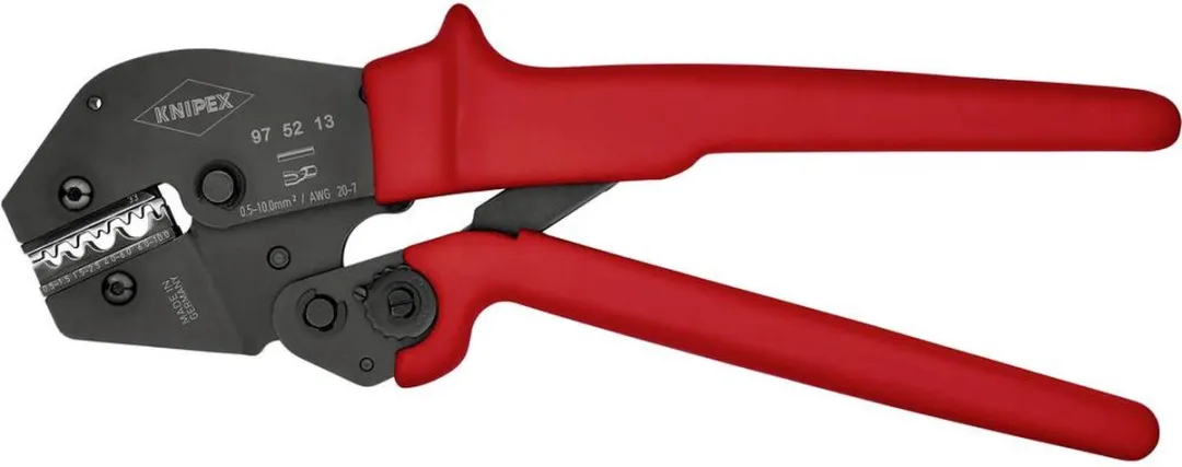 Knipex 97 52 13 Krimptang Ongeïsoleerd - 1 Stuk
